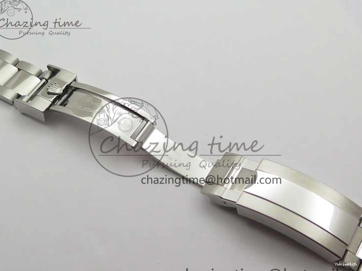 LB Dial EWF SS Bracelet Black A3235 Submariner on 41mm 126619 Ceramic Blue 0421